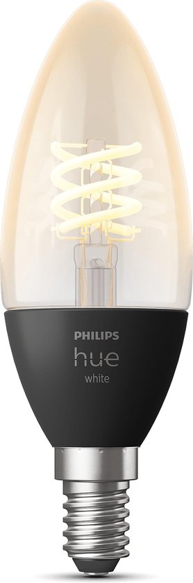 Philips Hue Filament Lichtbron E14 Kaarslamp - White - Bluetooth