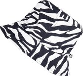 Foldable hat black / off white - 1 size fits all-One size