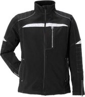 Planam Durawork softshell jack (2950) - Zwart - M