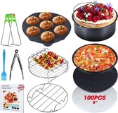 Kitool Base - 13-Delige accessoireset voor Heteluchtfriteuses
