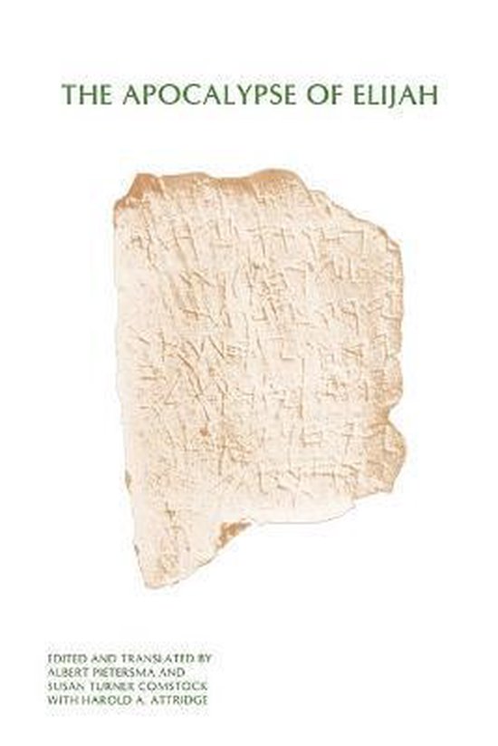 The Apocalypse of Elijah - cover