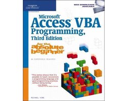 Microsoft Access VBA Programming for the Absolute Beginner