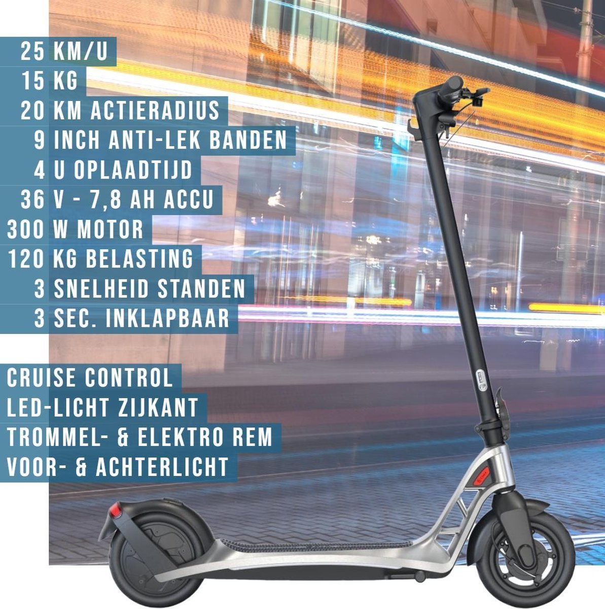 Trottinette électrique pour adultes de 120 kg à 150 kg