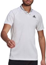 adidas adidas Club Rib Polo  Sportpolo - Maat XL  - Mannen - wit/zwart