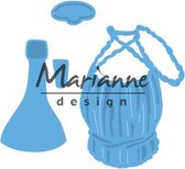Marianne Design Creatable Mal Tinys Italiaanse wijnfles LR0479