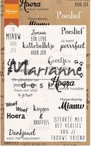 Marianne Design Clear stamps - NL - Poeslief