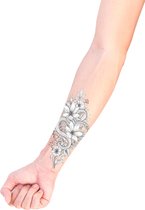 Cadeautip! Fine Line Tattoos- Henna Plak Tattoos / Tijdelijke Tattoo / Nep Tatoeage / Fake Temporary Tattoo - Slang - 4x