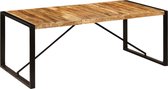 Eettafel massief mangohout 200x100x75 cm