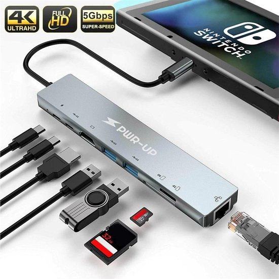 Clé Chromecast argent Adaptateur haute vitesse USB vers HDMI