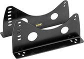 Zijsteun voor racestoel OMP HC/733E Staal Zwart (350 mm) (2 pcs)