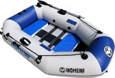 BrightWise® PVC Boot Compleet - Opblaasbare Boot - Rubberboot Opblaasbaar - Roeiboot met Peddels - Boot - Kayak - Kajak opblaasbaar - Inclusief 2 Peddels, Opblaaspomp, Opbergtas, Hengelhouder
