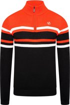 Dare2B - Outgoing Wintersport Heren Trui - Oranje/Zwart - Maat 2XL