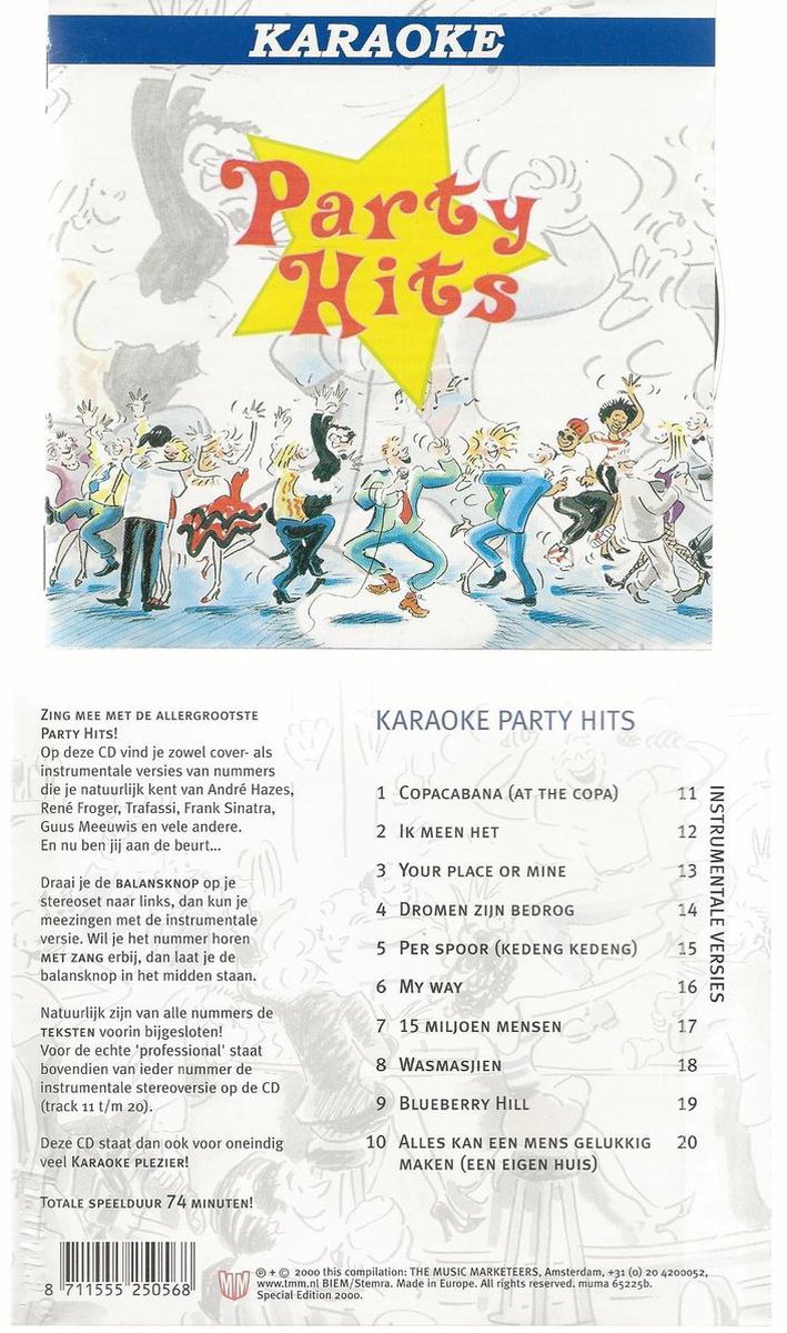 KARAOKE  Disco Toppers  CD