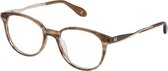 Brillenframe Dames Carolina Herrera VHN580M5009BK Bruin Beige (ø 50 mm)