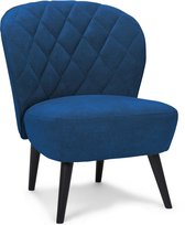 Icon Living - Fauteuil Lyon - Velvet - Blauw