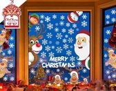 Raamafbeeldingen | Kerstmis | PVC | Kerststickers | Herbruikbaar | 40x30cm