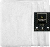 Hotel Royal Badhanddoek - 50 x 100 cm - Wit - 5 stuks - Superzacht gekamd katoen - Hotel Handdoek - Super Soft - Towels