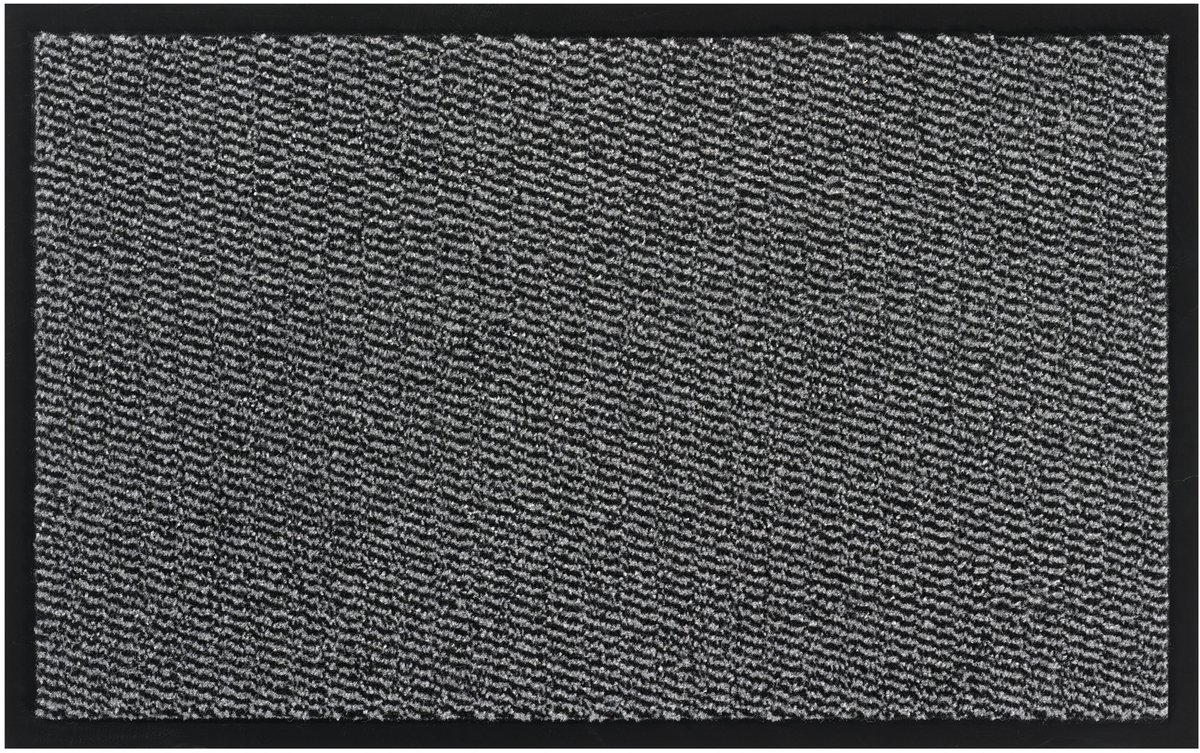 MD-Entree MD Entree - Deurmat - Maxi Dry - Antraciet - Vloerkleed - Met antislip - Wasbaar- Vocht absorberend - Hoge dichtheid 400gr/m2 - 50 x 80 cm
