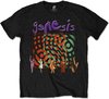Genesis - Collage Heren T-shirt - S - Zwart