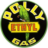 Polly Gas Ethyl Zwaar Metalen Bord - 36 cm ø