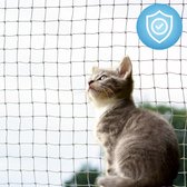 Kattennet voor Balkon of Tuin - Kattengaas - Veiligheidsnet - Kattenhek - Kattenbeschermnet - Transparant - 600 x 250CM - Premium Kwaliteit - Inclusief E-Book