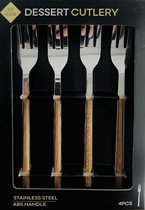 4X DESSERT CUTLERY