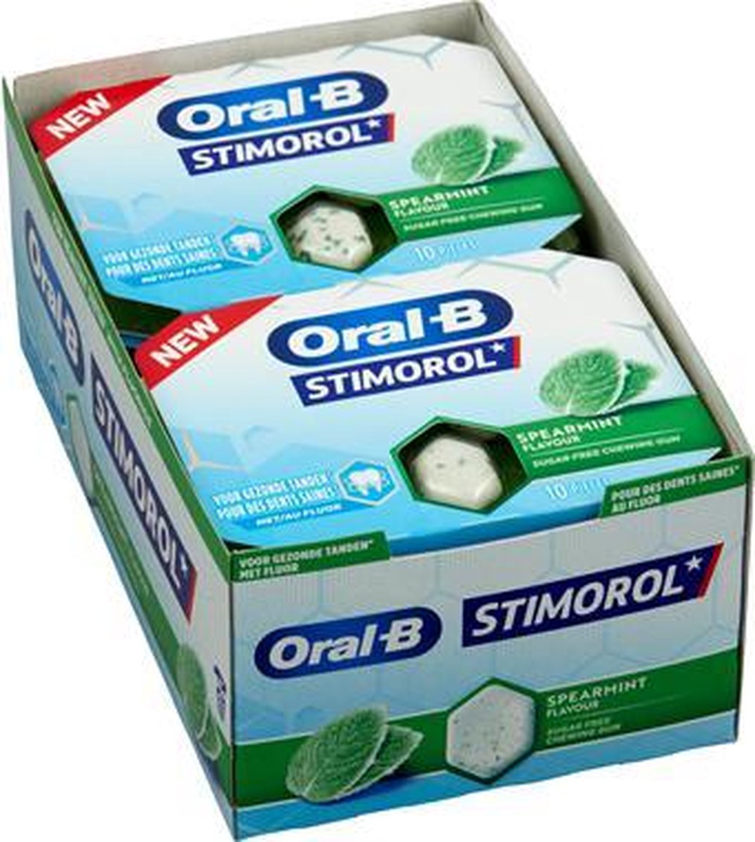 Stimorol - Oral-B - Spearmint - 12 x 17 gram | bol.com
