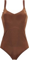 Maidenform Power Players Bodysuit Firm Control Vrouwen Body (fashion) - Bronze - Maat L