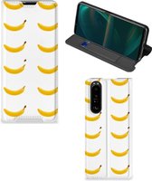Telefoon Hoesje Sony Xperia 5 III Flip Cover Banana