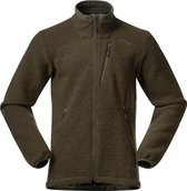 Bergans of Norway Myrull V2 Outdoor Jkt - Dark Green Mud - Outdoorvest - 75% wol