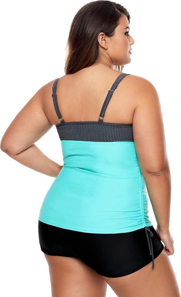 Bralette Tankini Dames 2Delig Groen Maat XXXL/3XL 'T'sjeneely