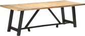 Eettafel 240x100x76 cm Ruw mangohout