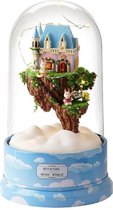 DIY Miniature kit - Schattige roterende kamer muziek wereld Dream of sky