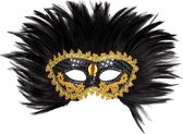 Boland - Oogmasker Raven queen Zwart - Volwassenen - Showgirl