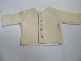 petit bateau , gilet , beige , knopen , 3 maand 60 cm