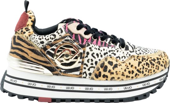 wees onder de indruk Lionel Green Street Transplanteren Liu Jo Maxi Wonder 1 Dames Sneaker - Leopard - Maat 38 | bol.com