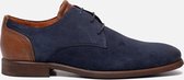 Van Lier Erasmo veterschoenen blauw - Maat 40