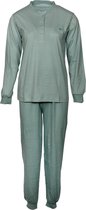Lunatex tricot dames pyjama 4144  - 3XL  - Blauw
