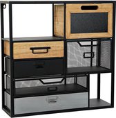 Planken DKD Home Decor Hout Metaal (57 x 18 x 58 cm)