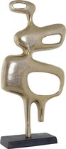 Decoratieve figuren DKD Home Decor Abstract Gouden Aluminium (24 x 10 x 50 cm)