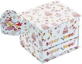 Doos-Juwelenkistje DKD Home Decor Super Sweet