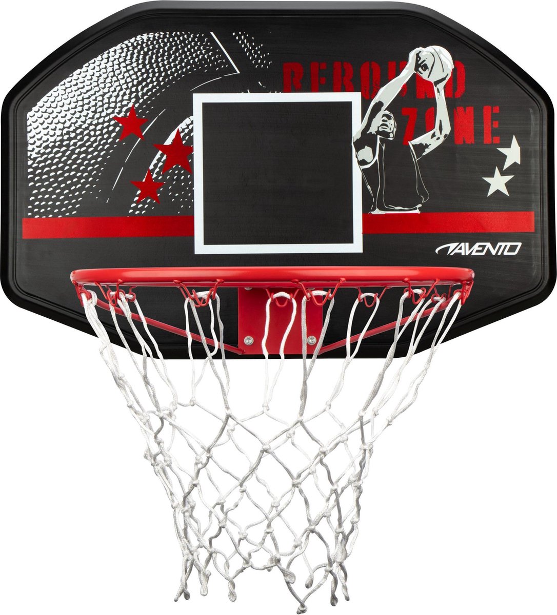 Avento basketbalbord + ring + net  - Rebound Zone - Avento