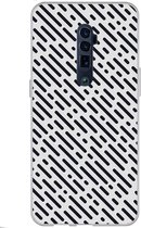 Smartphonebooster Telefoonhoesje - Back Cover - Geschikt Voor OPPO Reno 10x Zoom - Black En Black