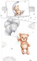 Teddybeer BABY Dekbedovertrek Balloons - 100 x 135 cm - Katoen