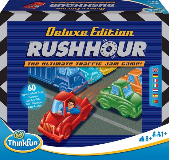 Afbeelding van het spel ThinkFun Rush Hour Deluxe