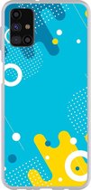 Smartphonebooster Telefoonhoesje - Back Cover - Geschikt Voor Samsung Galaxy M31s - Blue En Blue