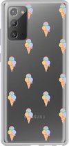 Smartphonebooster Telefoonhoesje - Back Cover - Geschikt Voor Samsung Galaxy Note20