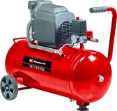 Einhell Elektrische Compressor TC-AC 190/50/8 - 1500 W - 8 bar - 50 L tank - Aanzuigcapaciteit: 165 l/min - Oliegesmeerd