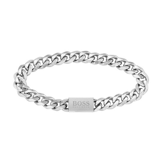 BOSS Sieraden armband met knevelsluiting voor heren collectie