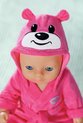 foto van Baby Born Little Badjas Roze - Poppenkleding 36cm
